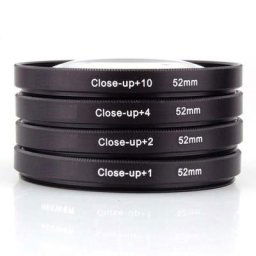 Filtre Macro Close-Up Close-ettes Convient pour IL Nikon 1 2 4 10 37mm 40.5mm 43mm 49mm