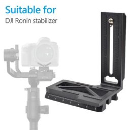 Support de caméra pour DJI Ronin SC 1/4 vis 1 pièce support en L plaque à dégagement rapide