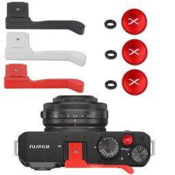 Métal Thumbs Up Grip Thumbs Up Grip Hand Grip + Déclencheur Bouton pour appareil photo pour Fuji