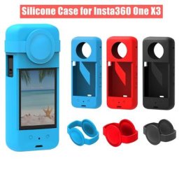 Coque souple en silicone pour Insta360 One Bery couvercle d'objectif anti-poussière manchon de