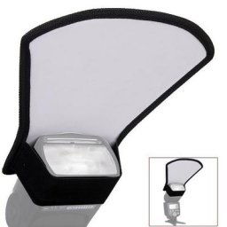 Diffuseur de Flash pour appareil Photo 2 en 1 argent/blanc boîte à lumière réflecteur de lumière