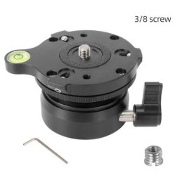 Trépieds monopode niveau de Base de nivellement photographie aérienne professionnelle hémisphère