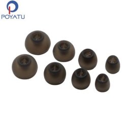 POYATU 4 Paires L M S XS En Embouts Écouteurs Casque Embouts En Silicone Oreille Manchons Écouteurs