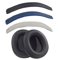Oreillettes de remplacement coussinets d'oreille serre-tête pour casque panasonic RP-HTX80B
