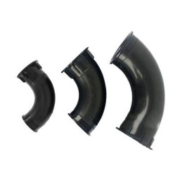 E65A Speaker Curved Guide Tube BASS Subwoofer Loudspeaker Inverted Tube Port Black