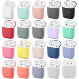 Étuis en silicone ultra-minces pour Apple AirPods 1 génération boîtier de protection pour écouteurs