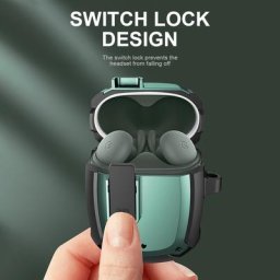 Étui de luxe pour Google Pixel Buds boîtier de chargement pour écouteurs Bluetooth avec crochet