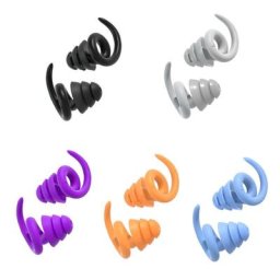 Bouchon d'oreille en Silicone nouveau Design en spirale pour dormir étudier Concert isolation