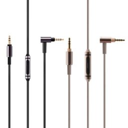 Câble Audio argent de remplacement pour micro-SONY MDR-100ABN 1A MDR-100X MSR7 WH-1000XM2 XM3 XM4
