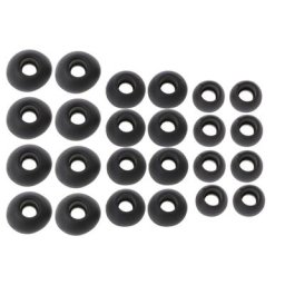 Oreillettes en Silicone embouts en gel casque d'écoute Surround virtuel L + R