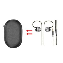 Séparateur Audio avec prise Jack étanche Portable avec sac de transport pour écouteurs filaires