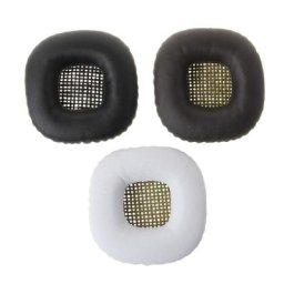 Coussinets d'oreille en cuir éponge de remplacement 1 paire protège-oreilles pour casque Marshall