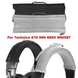 Housse de bandeau anti-rayures protections en tissu pour couvre-chef de casque ATH M50