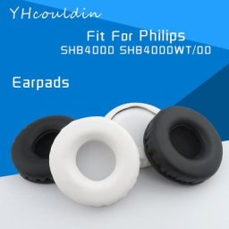 YHcouldin-Oreillettes en cuir de remplacement pour téléphone accessoires de sauna Philips SHB4000