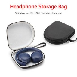 Sac de rangement rigide pour casque d'écoute étui rigide EVA pour casque d'écoute sans fil
