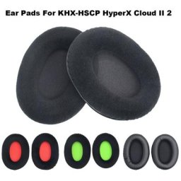 2 coussin Gracieuse Remplacement pour Oreille X Plaquettes Cloud KHX-HSCP Écouteur Haut-Parleur