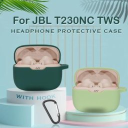 Étui de protection en Silicone Anti-chute pour écouteurs Bluetooth sans fil JBL Tune T230NC TWS
