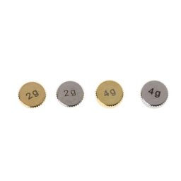 Compteur de poids en métal coloré pour coque pièces d'enregistrement pour SL1200 SL1210 M5 4g 2g
