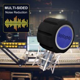 Microphone en mousse à filtre Pop Pro protection personnalisée pour Studio enregistrement Vocal