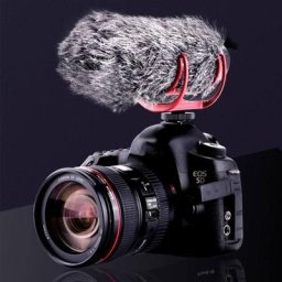 Couverture de pare-brise en fourrure pour chat Microphone housse de protection pour pare-brise