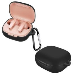 Juste de protection en silicone pour écouteurs sans fil anti-perte portable housse de peau de