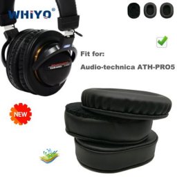 Coussinets d'oreille de remplacement pour audio-technica ATH-PRO5 ATH PRO 5 pièces de casque