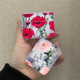 Étui pour écouteurs Airpods Pro 2 1 2 3 Pro Rose mignon motif Floral en Silicone housse pour