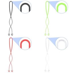Lanière de cou Anti-perte en Silicone 32GC cordon d'écouteur sans fil accessoires de casque adapté