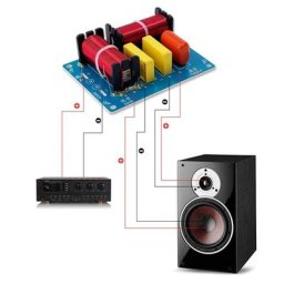WEAH-228 2 Voies Audio Haut-Parleur Dead Sync der Splitter180W HiFi Audio Crossover Filtre Tech