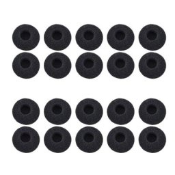 H4GA – coussinets d'écouteurs en mousse souple de 18mm 20 pièces coussinets de remplacement pour
