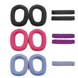 Coussinets d'oreille en éponge de remplacement pour Logitech G435 serre-tête pour écouteurs