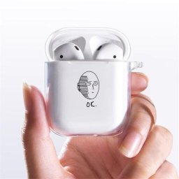 Étui transparent pour écouteurs Apple AirPods 1/2 housse de protection souple boîte de charge