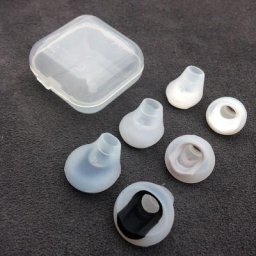 Housses d'écouteurs intra-auriculaires en Silicone 6 pièces/3 paires coussinets bonnets bouchons