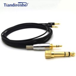 Câble de casque pour Sennheiser HD477 HD497 HD212 pro EH250 EH350 pour Audioquest nightwoll 6.35 /