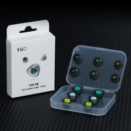 FiiO-Embouts optiques en silicone HS18 0.4mm 6 paires coussinets d'oreille pour écouteurs