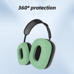 Housse de coussin d'oreillettes en Silicone souple pour AirPods Max remplacement des écouteurs