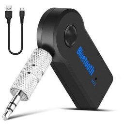 Récepteur émetteur sans fil Bluetooth 5.0 adaptateur 2 en 1 prise 3.5mm musique de voiture