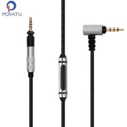 Poyatsu HD599 câble pour Sennheiser HD569 HD579 HD559 HD 599 câbles d'écouteurs cordon de