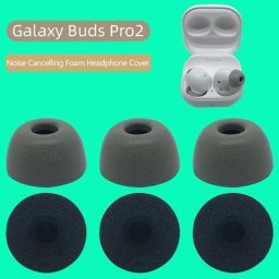 Écouteurs en mousse à mémoire de forme pour Samsung Galaxy Buds2 Pro oreillettes intra-auriculaires