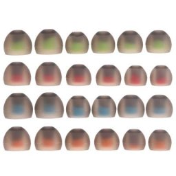 Oreillettes de rechange en silicone embouts S/pour M/L pour écouteurs intra-auriculaires 90%