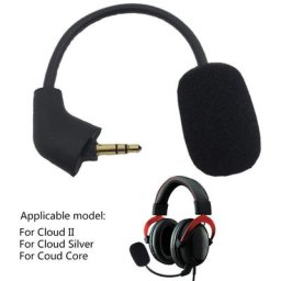Microphone de jeu de remplacement 3.5 Mm pour HyperX Cloud 2 II casque de jeu