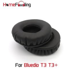 Homefeeling – oreillettes pour Bluedio T3 T3 plus T3 + rondes et universelles pièces de rechange