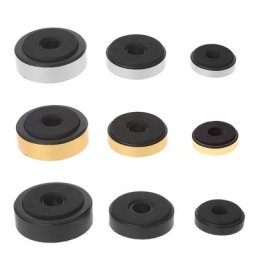 Support de haut-parleur en alliage d'aluminium coussinets de pieds tapis de pied durables et