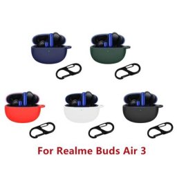 Étui de protection antichoc pour écouteurs realme Buds Air 3 coque lavable manchon souple