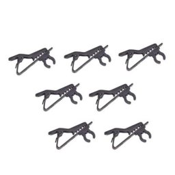 DXAB-Clips de micro Lavalier en métal pour la voix statique clips de subdivision 3 pièces 5