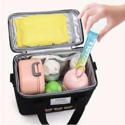Sac à couches réglable pour bébé stockage des aliments sac à main poudres initiées grand cadeau