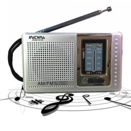 Radio FM de poche Portable AM numérique avec Jack Audio de 3.5mm antenne de réception extensible