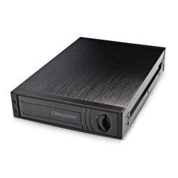 OImaster – boîtier de disque dur souple à double baie en alliage d'aluminium boîtier pour disque