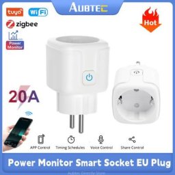 Tuya-Prise électrique PC arrang télécommande sans fil minuterie commande vocale maison