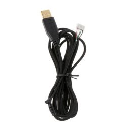 Câbles de souris USB L21D fil de rechange en Nylon DIY pour Naga 2014